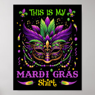 Poster Esta É A Minha Mardi Gras... Mostra Homens Engraça