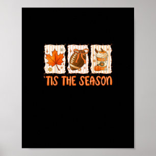 Poster Esta é a temporada de futebol no Dia das Bruxas