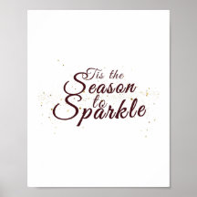 Esta é a temporada para Sparkle, elegância de Nata