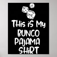 Esta é Minha Camisa de Pajama Bunco Para Mulheres