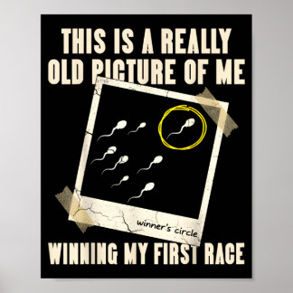 Poster Esta É Uma Velha Foto Minha Ganhando Minha Primeir