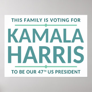 POSTER ESTA FAMÍLIA ESTÁ VOTANDO EM...