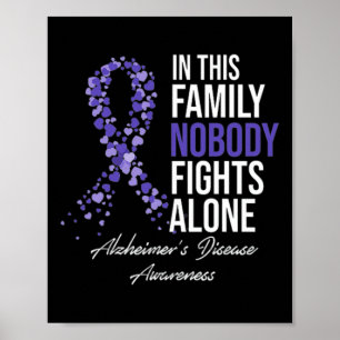Poster Esta Família Ninguém Luta Sozinho Alzheimerheimer