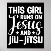 Esta Garota Funciona com Jesus Jiu Jitsu Brasileir