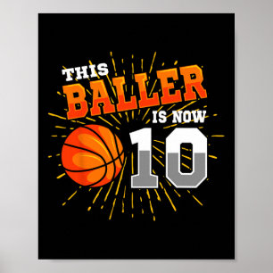 Poster Esta Ller Agora Tem 10 Sketll Festa de Aniversário