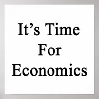 Está na hora da economia