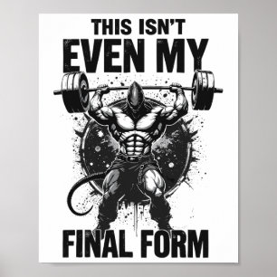 Poster Esta não é a minha forma final de besta de ginásti