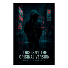 Póster Esta não é a versão original - Arte central