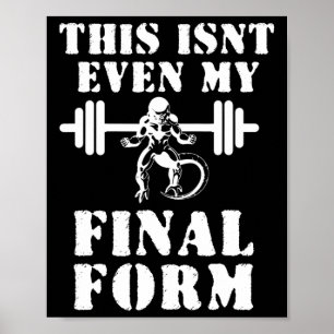 Poster Esta não é nem a minha forma final de academia