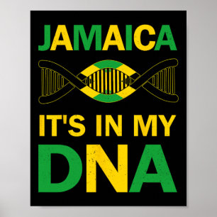 Poster Está no Dia da Independência do Meu Dna Jamaicano 