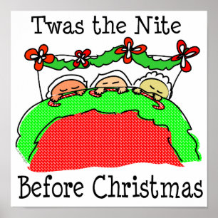 Poster Esta Noite Antes Do Natal