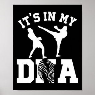 Poster Está Nos Meus Presentes De Kickboxing Dna
