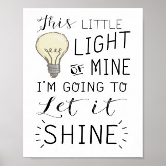 Poster Esta Pequena Luz Mina