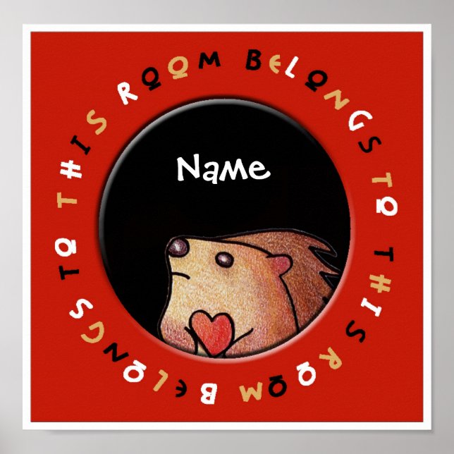 Póster Esta Sala Pertence A - Poster! (Frente)