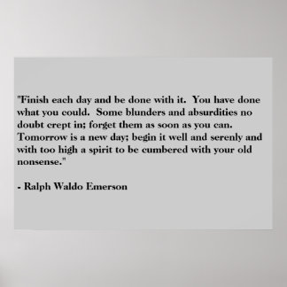 Póster Está tendo um dia ruim?