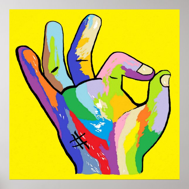 Poster Está tudo bem. (Frente)