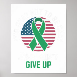 Poster Está tudo bem não estar bem saúde mental atenção R