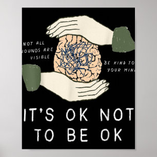 Poster Está Tudo Bem Não Estar Tudo Bem Prevenção Suicídi