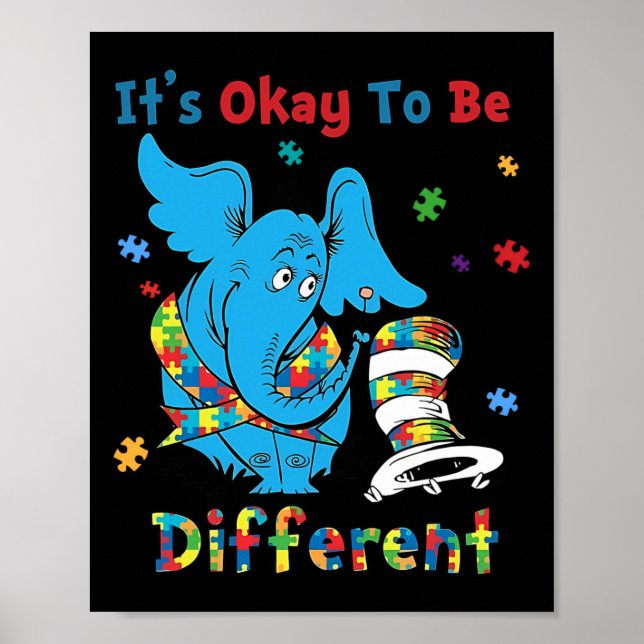 Poster Está tudo bem ser diferente em termos de consciênc (Frente)