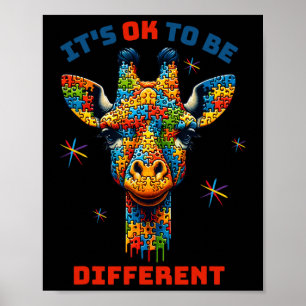 Poster Está Tudo Bem Ser Sensibilização Diferente Do Auti