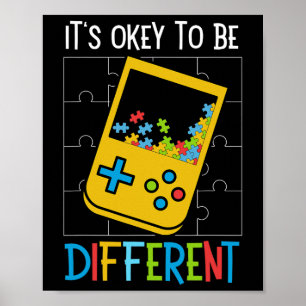 Poster Está tudo bem ser um controlador de videogame dife