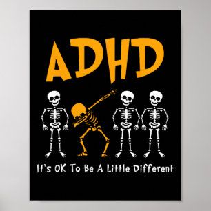 Poster Está tudo bem ser um pouco diferente de conscienti