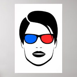 Poster Está tudo em 3D