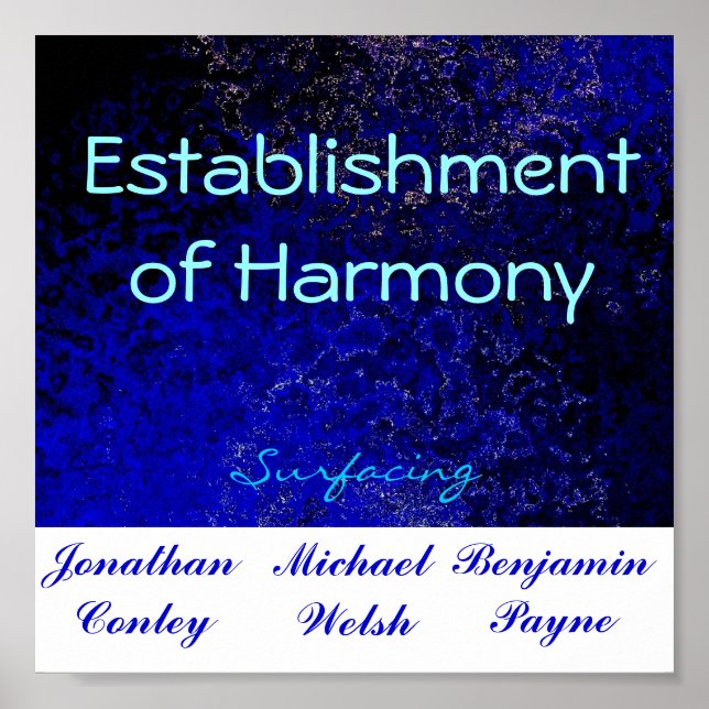 Poster Estabelecimento da Harmonia (Frente)