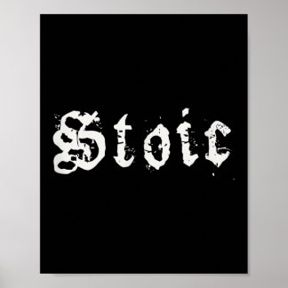 Poster Estabilismo do Minimalismo Filosófico Hellenístico