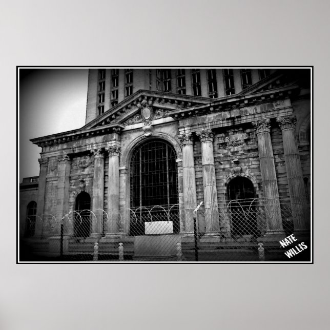 Póster Estação Central de Michigan (Frente)