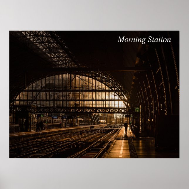 Poster Estação da Manhã (Frente)