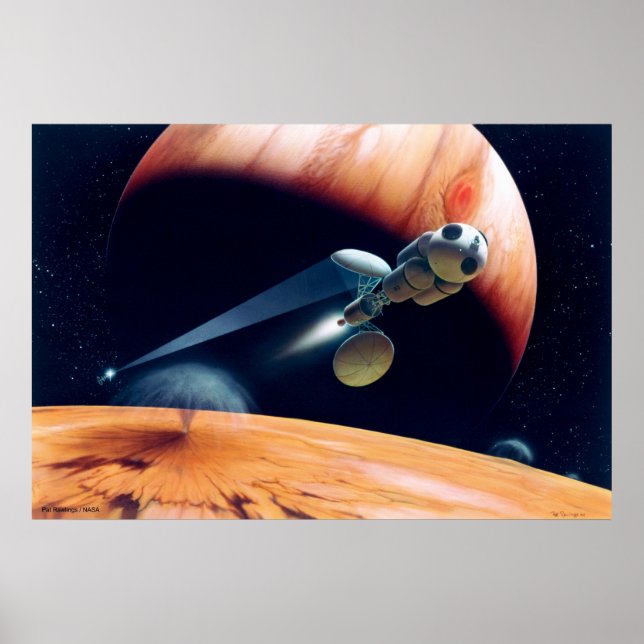 Póster Estação de alimentação a laser (Frente)