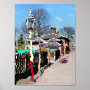 PÓSTER ESTAÇÃO DE CAMINHOS-DE-FERRO VELHOS