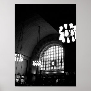 Poster Estação de comboio da cidade de Helsínquia