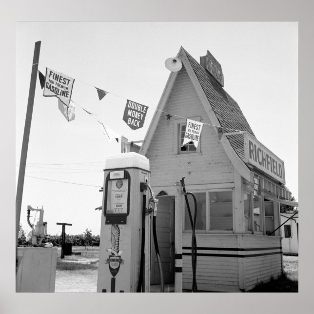 Poster Estação de gás: 1939 (Frente)