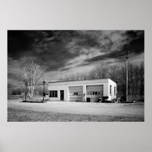 Póster Estação de gás abandonada