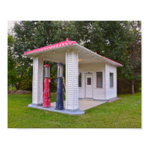 Estação de Gás Antiga em Red Oak II, Missouri