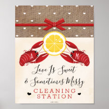 Estação de Limpeza Sinalizada para Ensopado de Lag