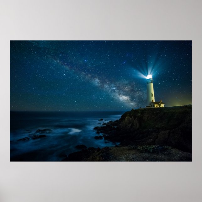 Póster Estação De Luz Ponto De Pombo, Ca (Frente)