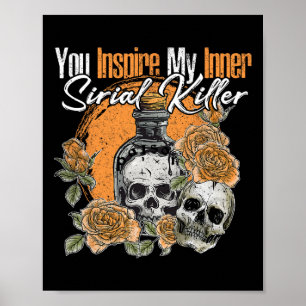 Poster Estação de Spooky Retroativa - Você Inspira Minha