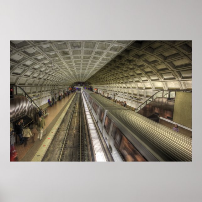Póster Estação de Trem de Washington DC (Frente)