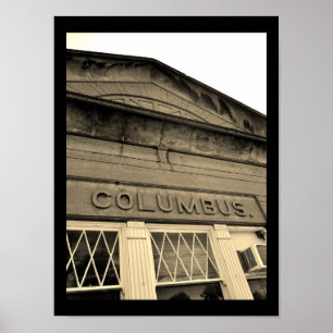 Póster Estação de Trem de Wisconsin