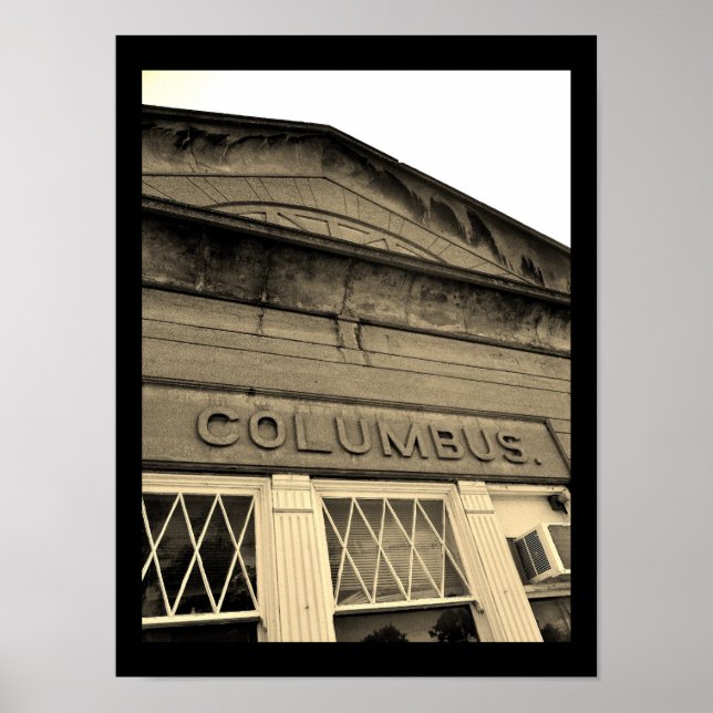 Póster Estação de Trem de Wisconsin (Frente)