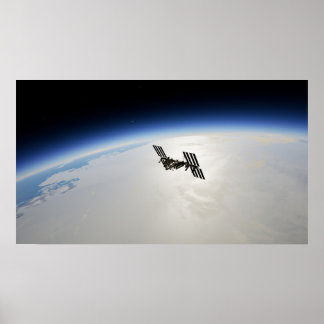 Poster Estação Espacial Internacional
