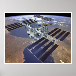 Póster Estação Espacial Internacional