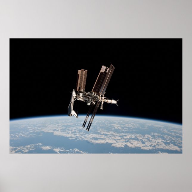 Póster Estação Espacial Internacional Cupola (Frente)