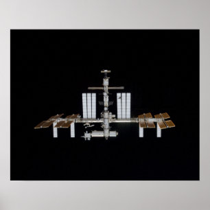 Póster Estação Espacial Internacional (ISS)