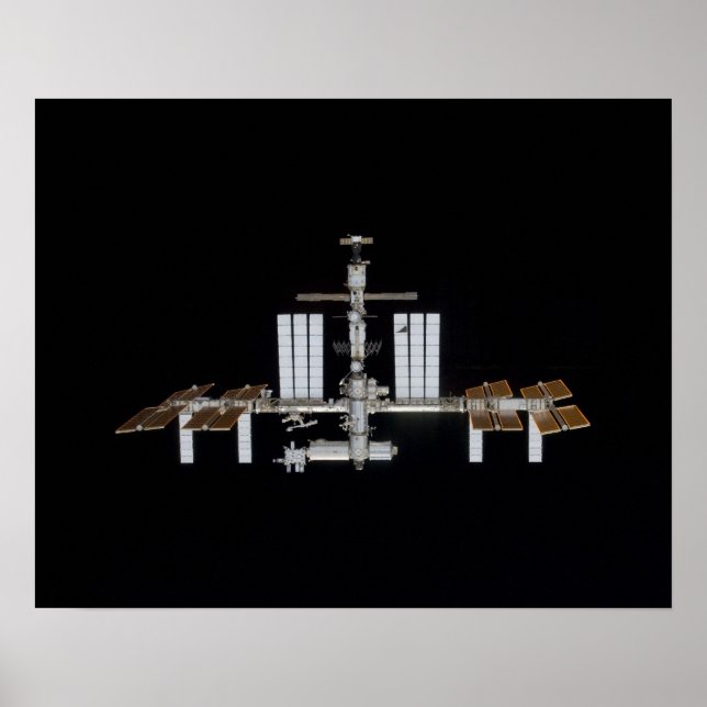 Póster Estação Espacial Internacional (ISS) (Frente)