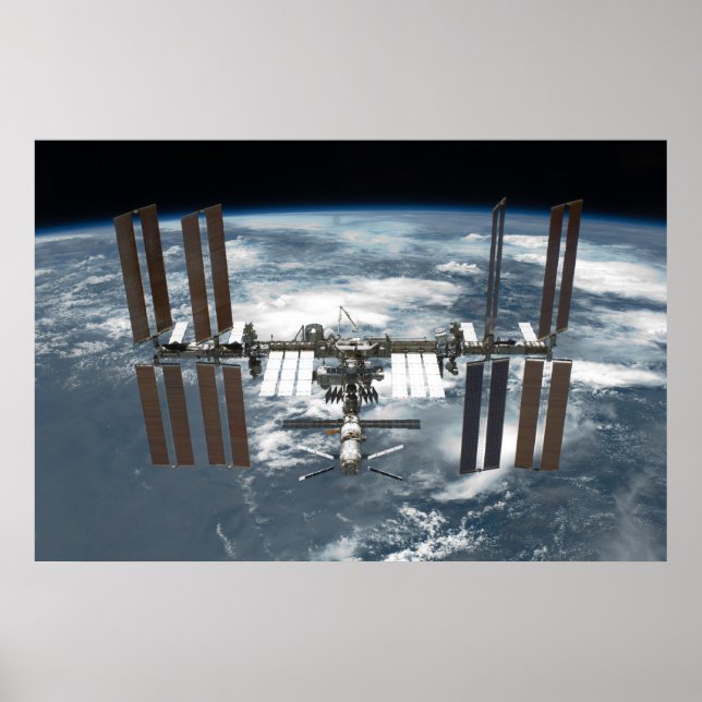 Póster Estação Espacial Internacional (ISS) (Frente)