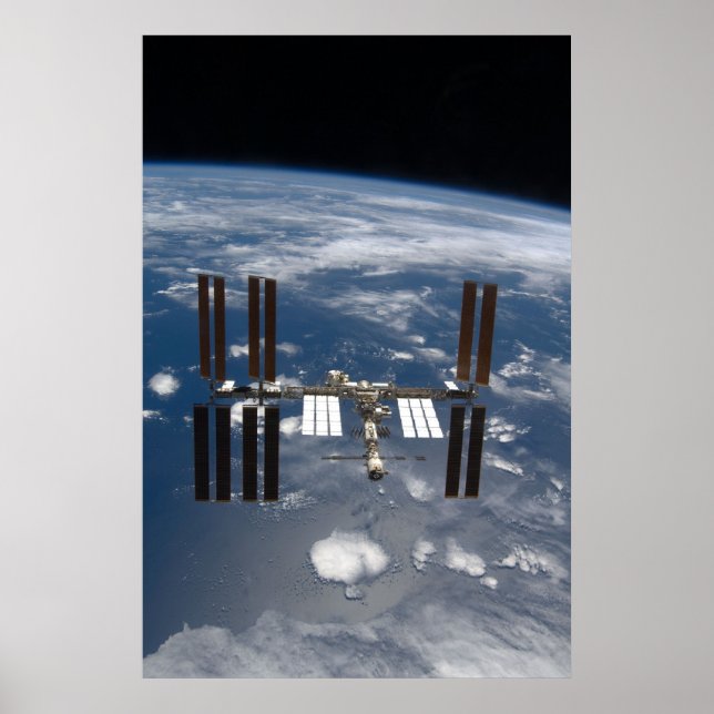 Póster Estação Espacial Internacional (ISS) (Frente)